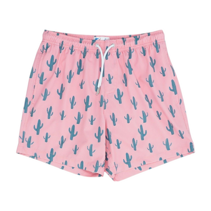 Pink Print Swim Bottom
