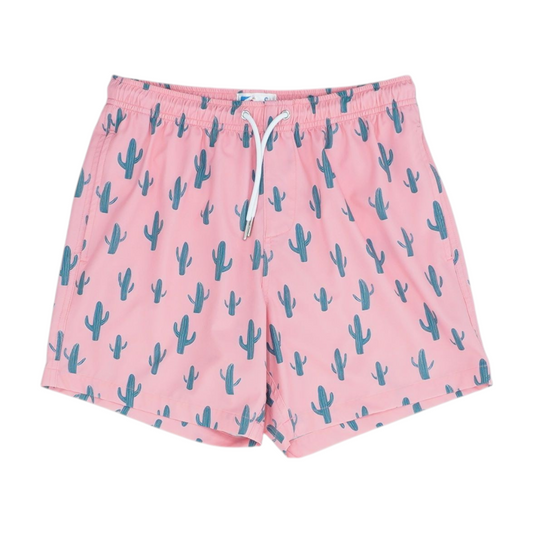 Pink Print Swim Bottom