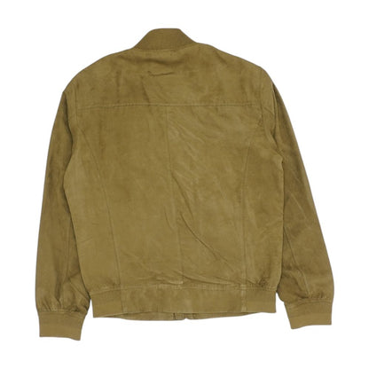 Brown Faux Leather Jacket