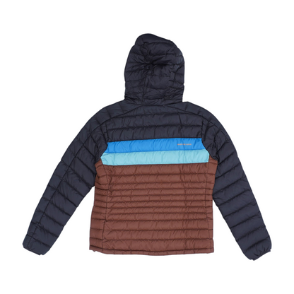 Brown Color Block Jacket