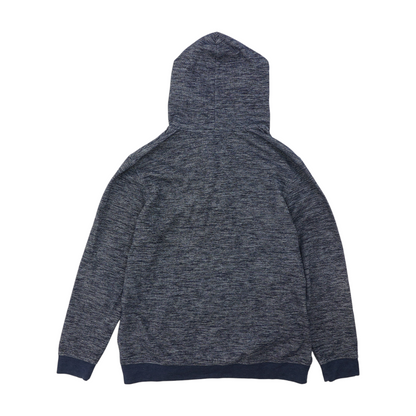 Navy Solid Hoodie Pullover