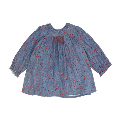 Blue Floral Dress