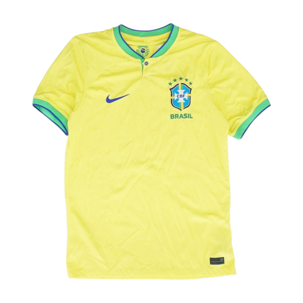 Men's Yellow Brasil Short Sleeve Jersey