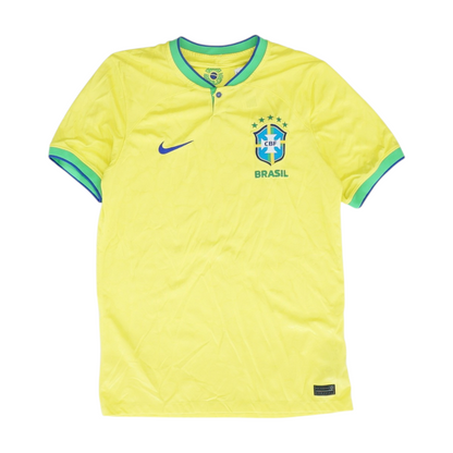 Men's Yellow Brasil Short Sleeve Jersey