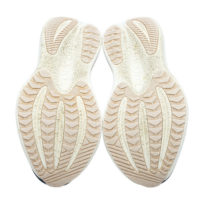 Navy Low-Top Athletic Shoes