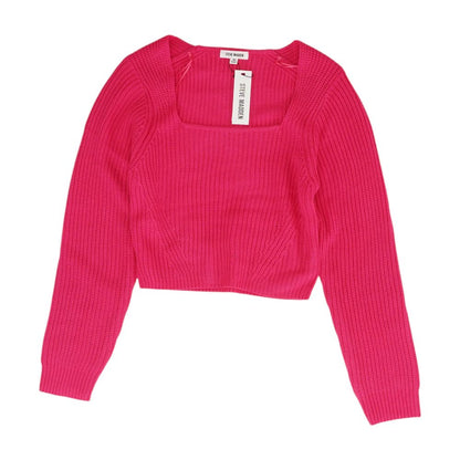 Pink Solid Sweater
