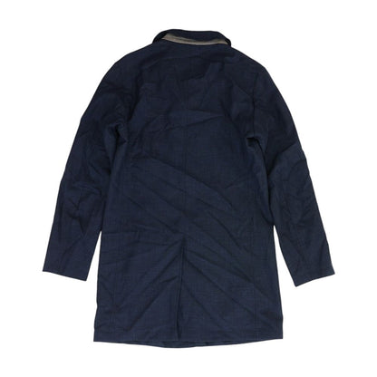 Navy Wool Blend Jacket