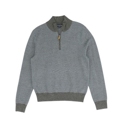 Brown 1/4 Zip Pullover