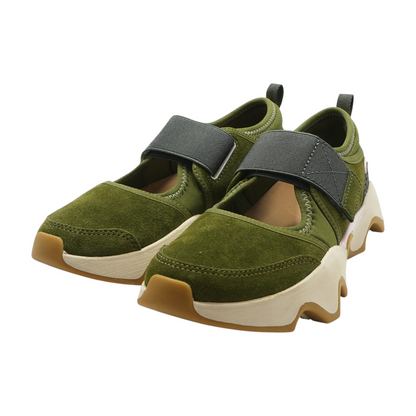 Olive Slip-On Athletic Shoes