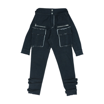 Black Regular Jeans