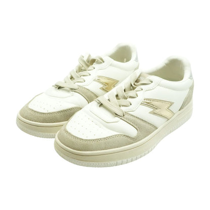 White Low Top Athletic Shoes
