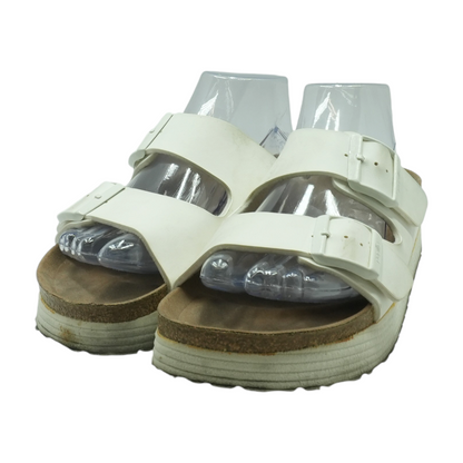 White Flat Sandals