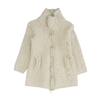 Beige Cardigan Sweater