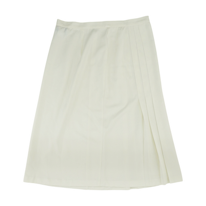 Ivory Plus Midi Skirt