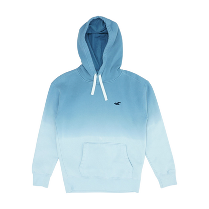 Blue Ombre Hoodie Pullover