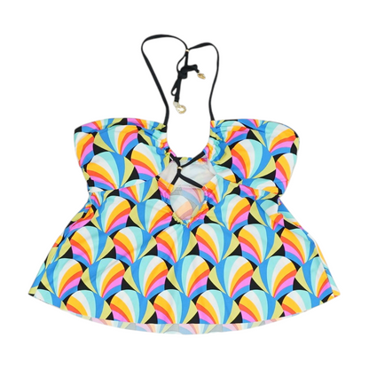 Multi Abstract Swim Top