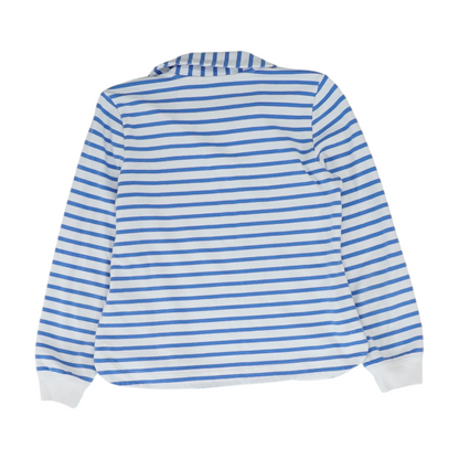 White Striped Blouse
