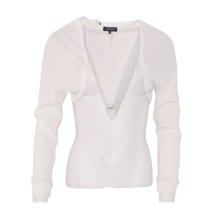White Cardigan