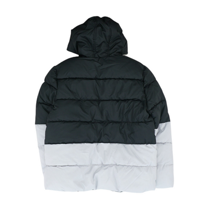 Black Color Block Jacket
