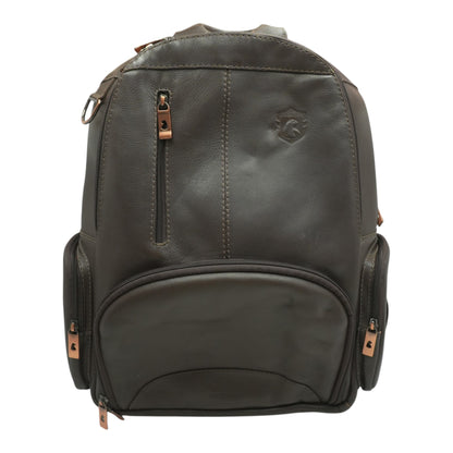 Brown Gramado Leather Backpack