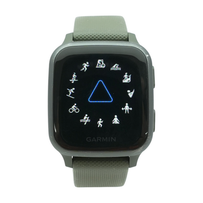 33mm Venu SQ Green Smartwatch Green Band S/M