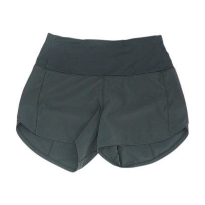 Black Solid Active Shorts