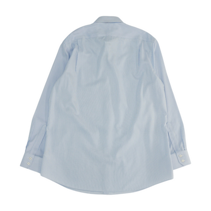 Blue Striped Long Sleeve Button Down
