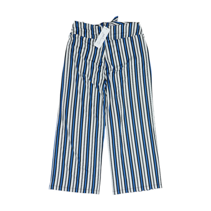 Multi Petite Striped Wide Leg Pants