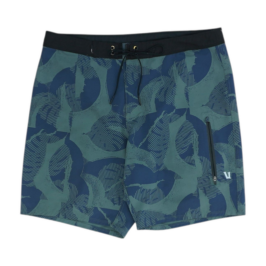 Green Abstract Swim Bottom