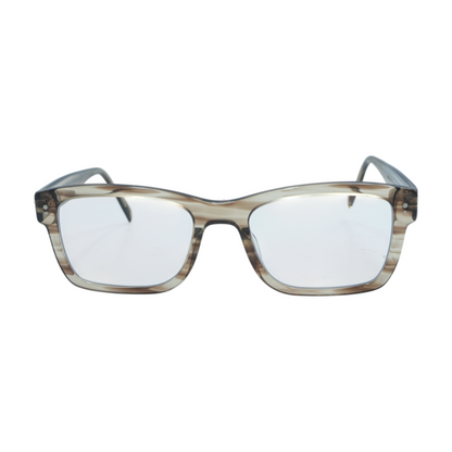 Brown BOGGS XW 207 Square Prescription Eyewear