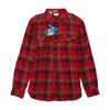 Red Plaid Flannel Button Down