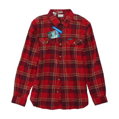 Red Plaid Flannel Button Down