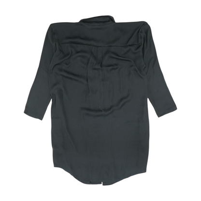 Black Solid Nightgown