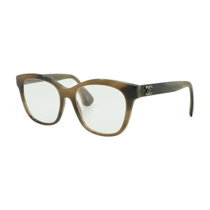 Brown CHANEL 3483 Cat Eye Prescription Eyewear