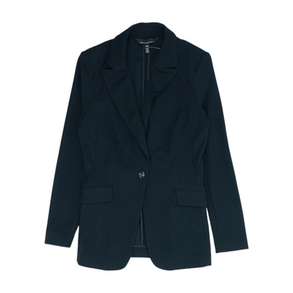 Black Solid Blazer