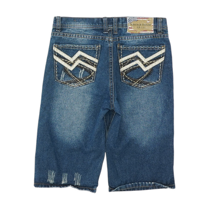 Blue Denim Shorts