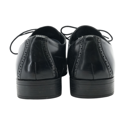 Black Lace-Up Dress Shoes