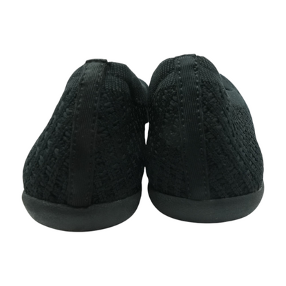 Black Slip-On Flats