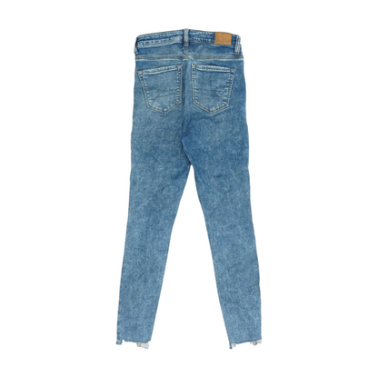 Blue Short Skinny Jeans