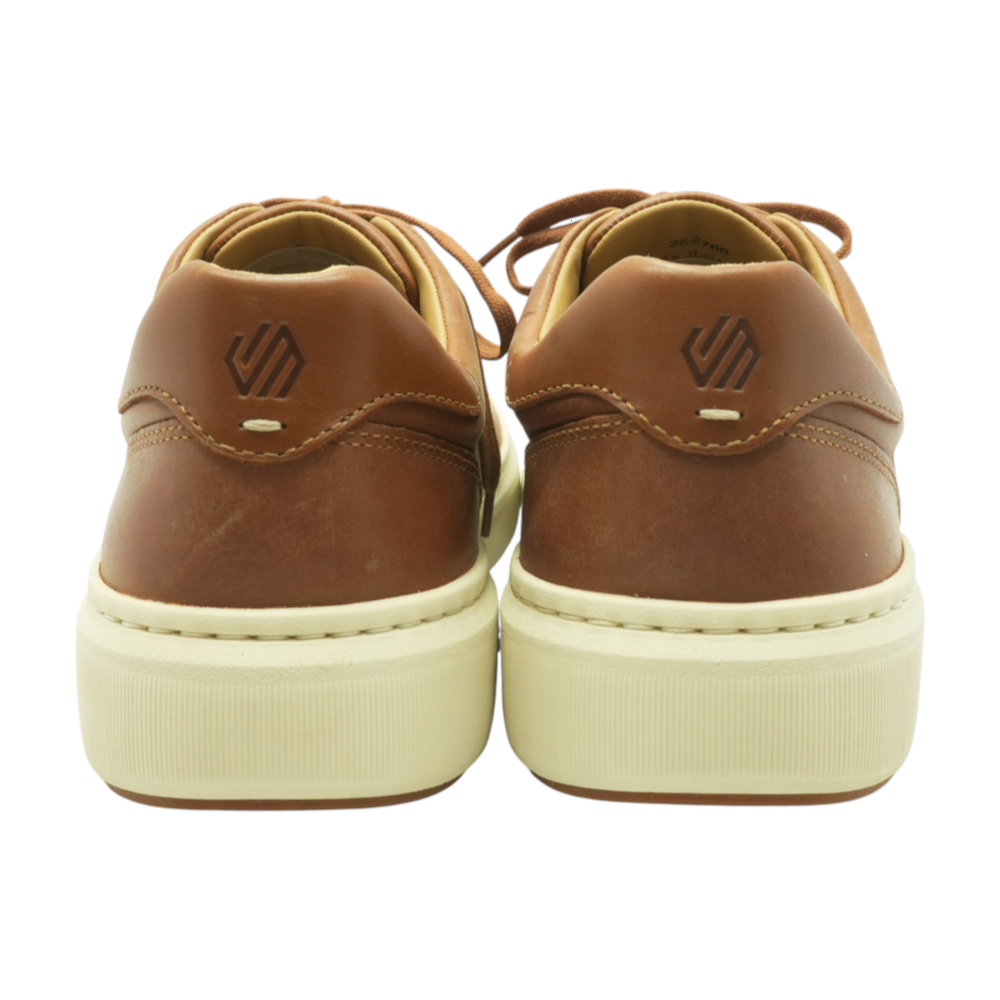 Brown Lace-Up Casual Shoes