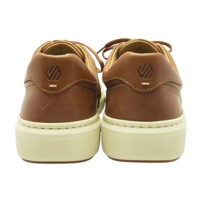 Brown Lace-Up Casual Shoes