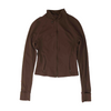 Brown Solid Active Jacket