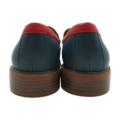 Navy Slip-On Flats