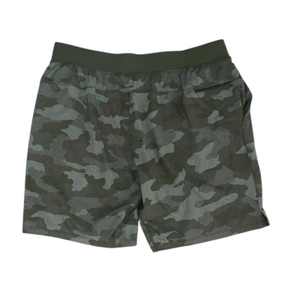 Olive Camo Active Shorts