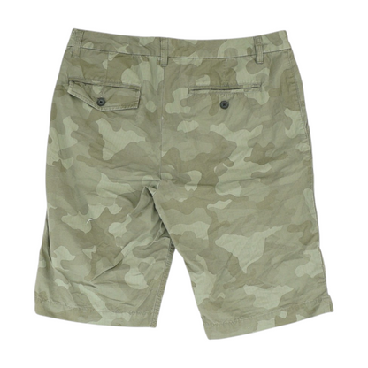 Green Camo Chino Shorts