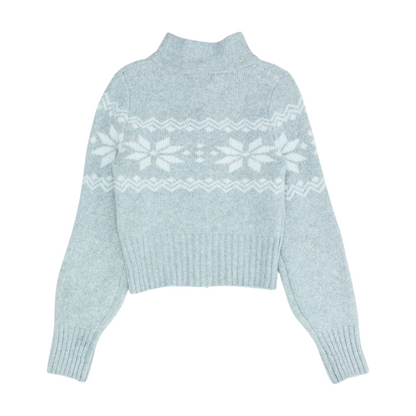 Gray Cardigan Sweater