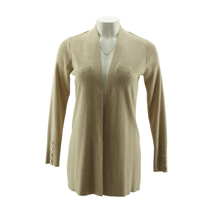 Beige Cardigan Sweater