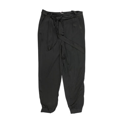 Black Solid Dress Pants