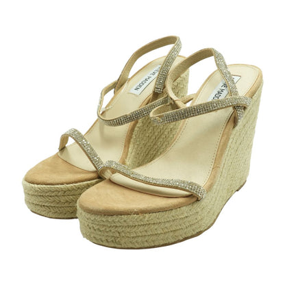 Silver Wedged Sandals
