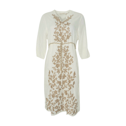 Ivory Petite Midi Dress